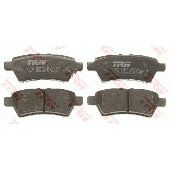 Brake pads NISSAN PATHFINDER 05-/NAVARA 05-rear TRW GD | Автомобили и мотоциклы