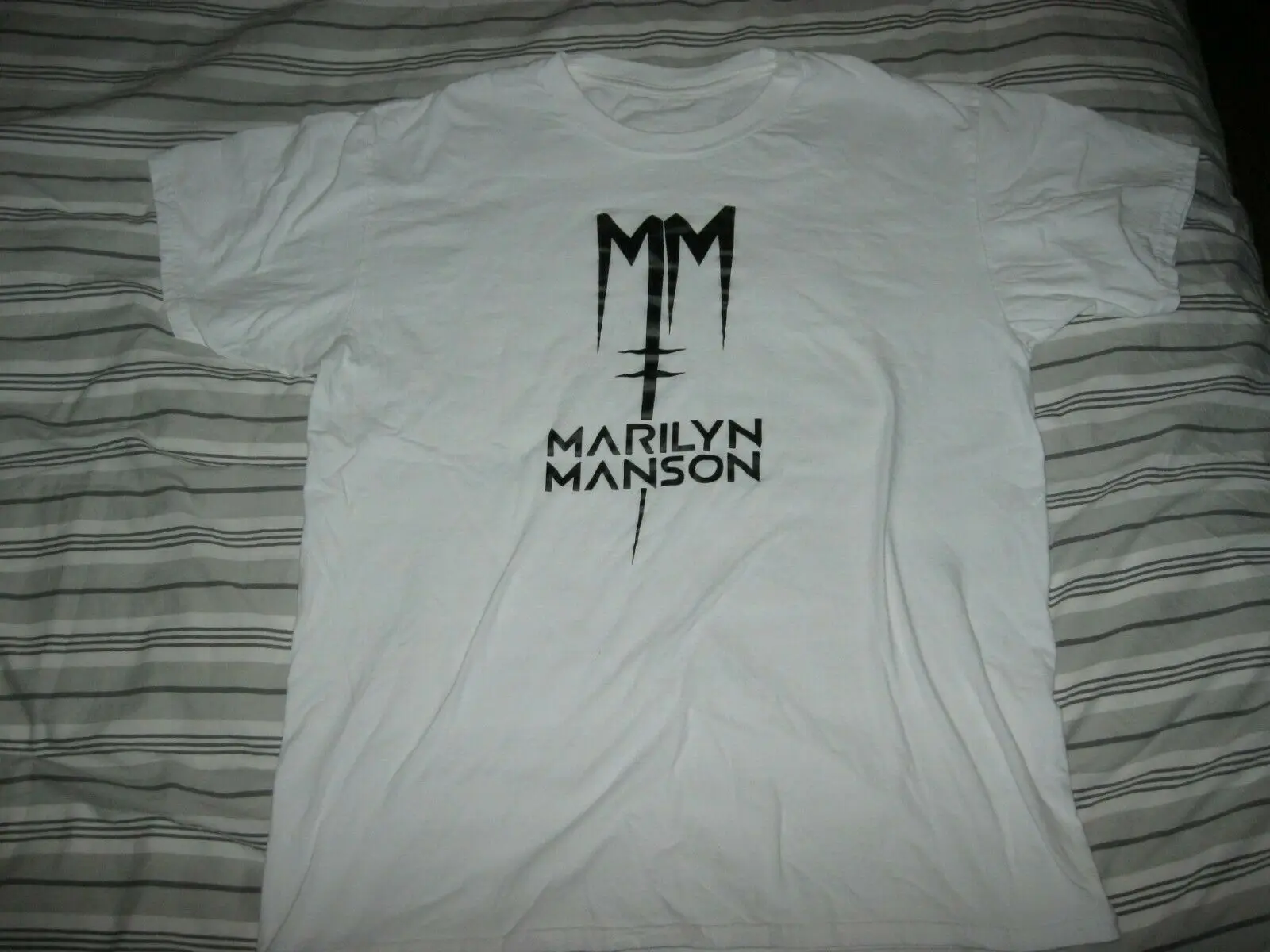Футболка размер m Мужская мм Мэрилин Мэнсон-показать оригинальное название