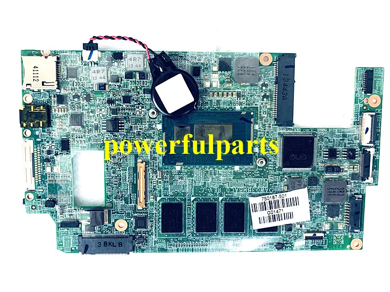 

For HP pavilion 11-h 750187-501 DAW03BMBAC0 Laptop Motherboard With 4GB RAM i5-4202Y CPU 100% Tested Free Ship