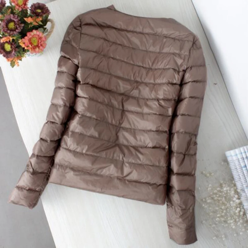 Зимняя куртка SEDUTMO на утином пуху светильник кое пальто короткая Осенняя