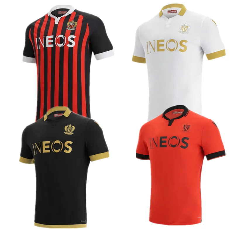 

21/22 OGC Nice Soccer Jerseys 2021 2022 ATAL TODIBO KLUIVERT CLAUDE MAURICE SCHNEIDERLIN GOUIRI football jersey LEMINA STENGS LE