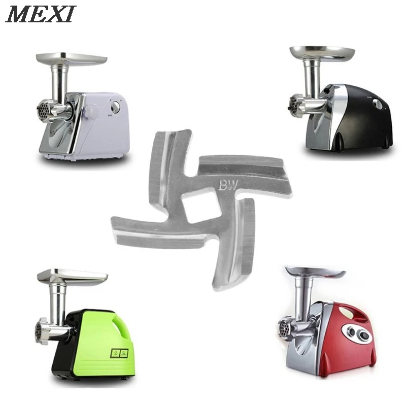 3 шт./компл. нож для мясорубки из нержавеющей стали 4 лезвия квадратное отверстие