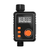eco mode yard garden hose water timer lawn leakproof outdoor sprinkler lcd display rain delay easy install automatic controller