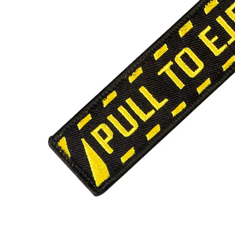 Бирки для багажа с вышивкой бирки извлечения кольцом ключей переносные этикетки