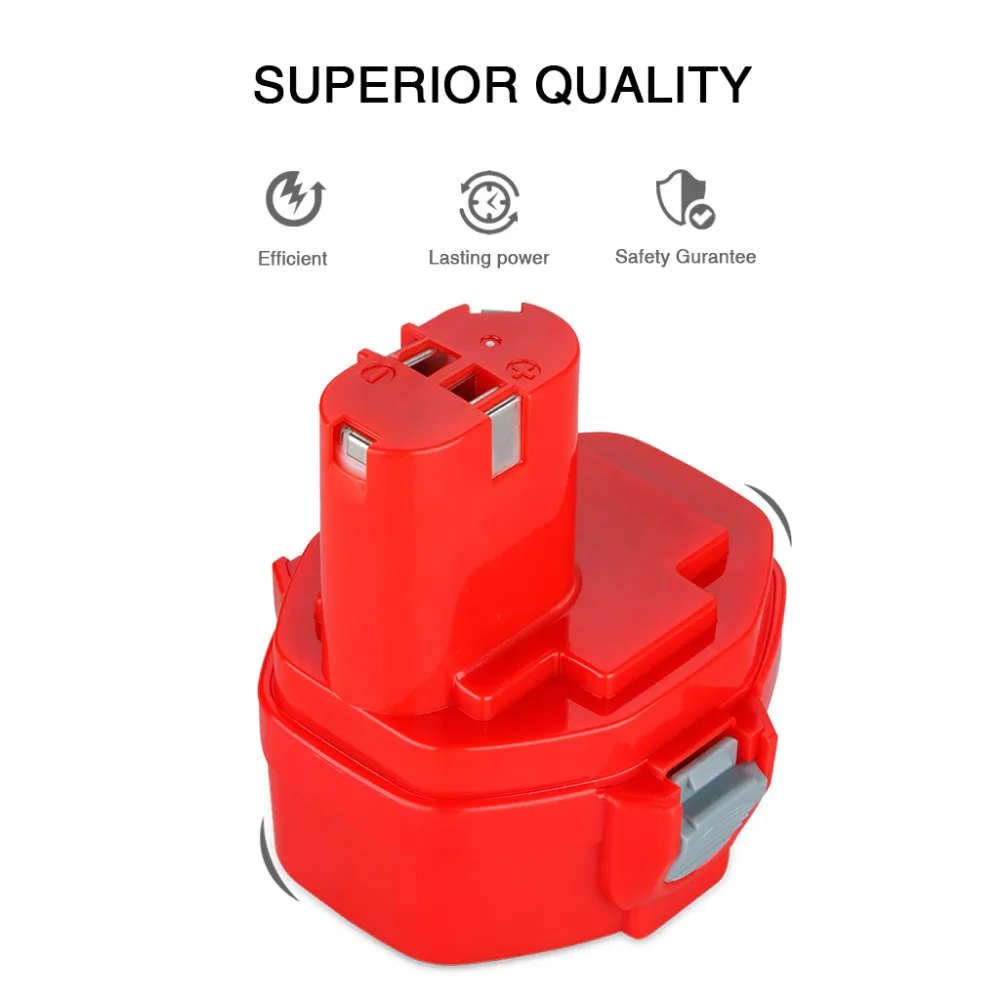 Аккумуляторная Ni-CD батарея 14 4 в 2000 мАч для беспроводных дрелей Makita PA14 1420 1422 1433 1435F