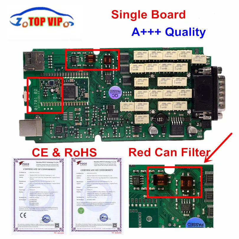 Лучшее качество TCS сканер новейший,1+ keygen Bluetooth зеленый одноплатный OBDIICAT Multi diag Pro+ OBD2 диагностический инструмент