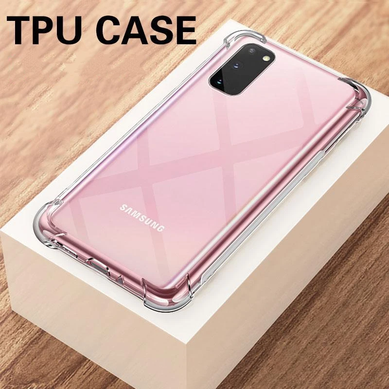 

Premium Hybrid Shockproof Clear Soft Silicone TPU Phone Case Cover for Galaxy A10 A20 A30 A40 A50 A60 A70 A70s A6 A6 Plus A7 A8