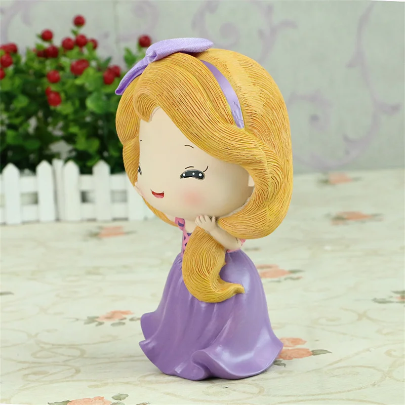 Копилка мультяшная принцесса виниловый Сейф для денег детей игрушки девочек