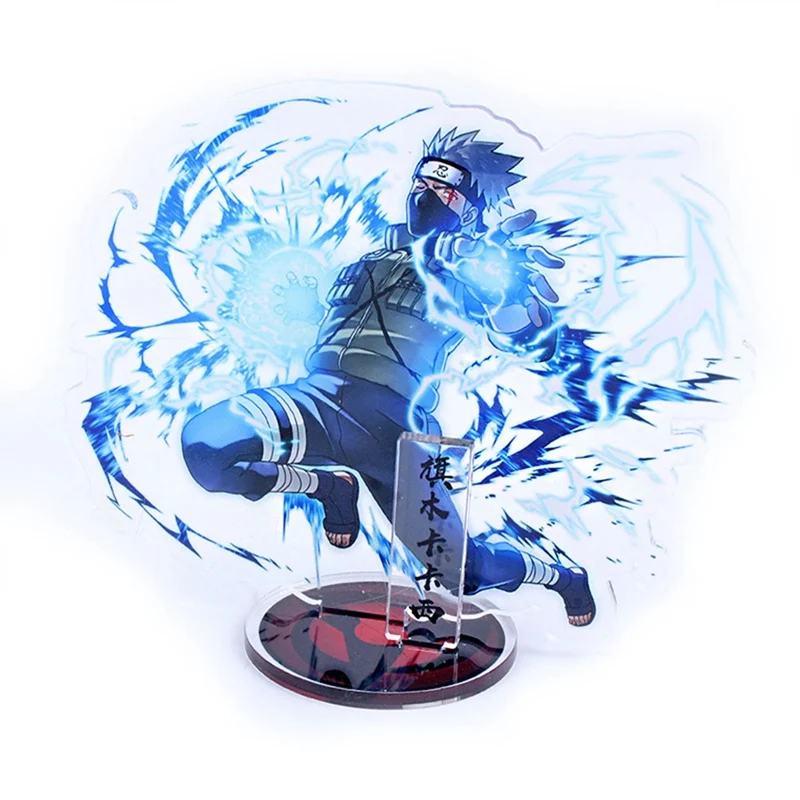 

Anime Naruto Display Acrylic Action Stand Figure Model Plate Japanese Cartoon Figure Ninja Collection Jewelry Christmas Gift