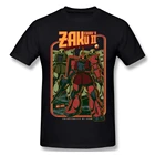 Воина гундама Ретро Char's Zaku II футболка Винтаж большой Размеры хлопка изготовленные на заказ короткий рукав Футболка Для мужчин