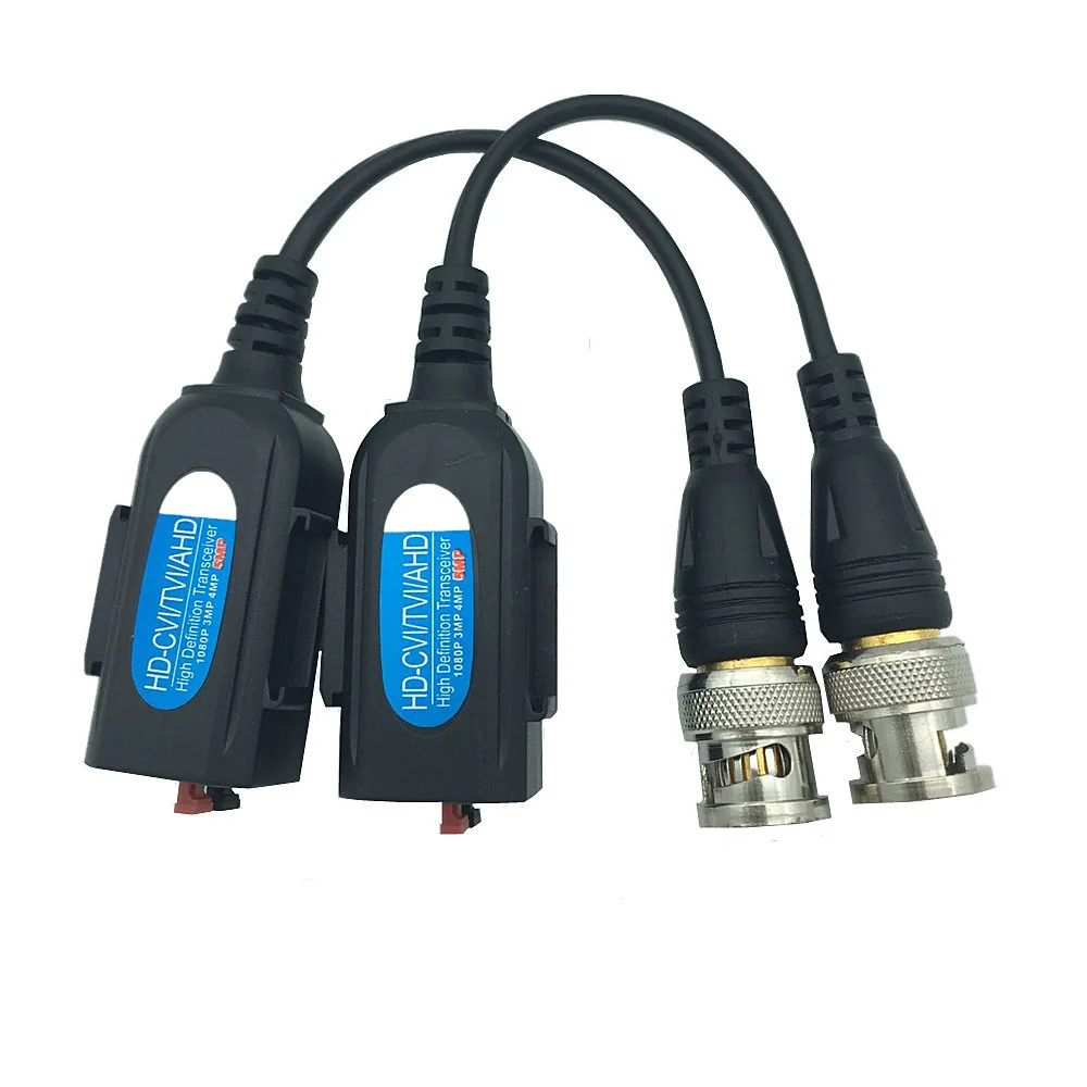 Пассивный видеопередатчик Balun 5MP CCTV через витые пары для 1080P TVI/CVI/TVI/AHD/960H DVR камера