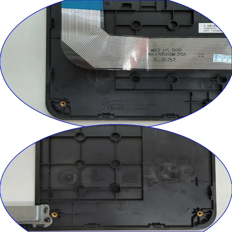 Бесплатная Доставка! 1 шт. 90% новый корпус с подставкой для рук ноутбука Asus X505 X505B