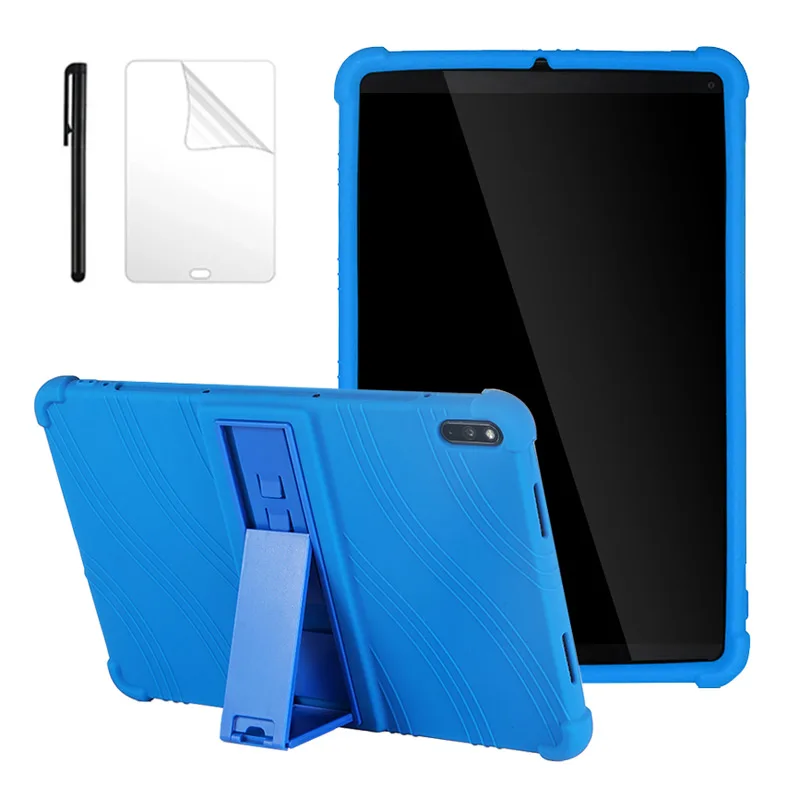 

Kids Friendly Kickstand Soft Silicone Shockproof Case For Huawei MatePad 10.4 Cover For Huawei MatePad V6 2020 Case + FilmPen