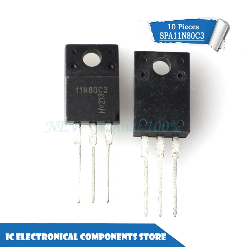 Новый оригинальный SPA11N80C3 11N80C3 TO-220F IC 10 шт./лот | Электроника