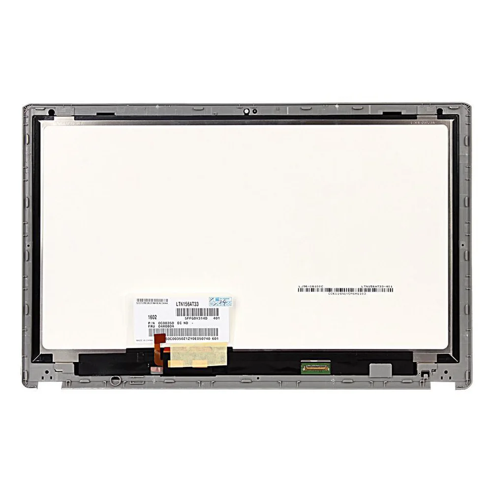 Оригинальный 15 6 &quotЖК дисплей кодирующий преобразователь сенсорного экрана в