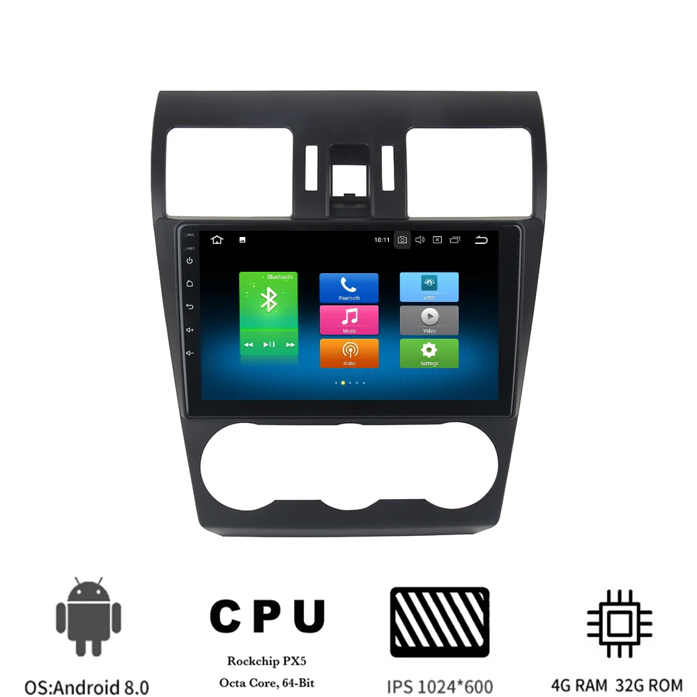 Android 10 0 Автомобильный мультимедийный плеер для Subaru Forester 2013 2014 2015 2016 Радио 1 din GPS | Автомагнитолы -33003434528