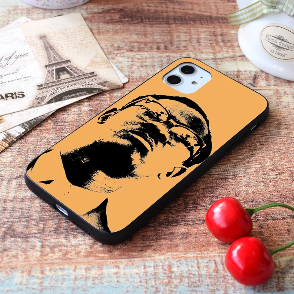 

For iPhone Patrice Lumumba Soft TPU Border Apple iPhone Case