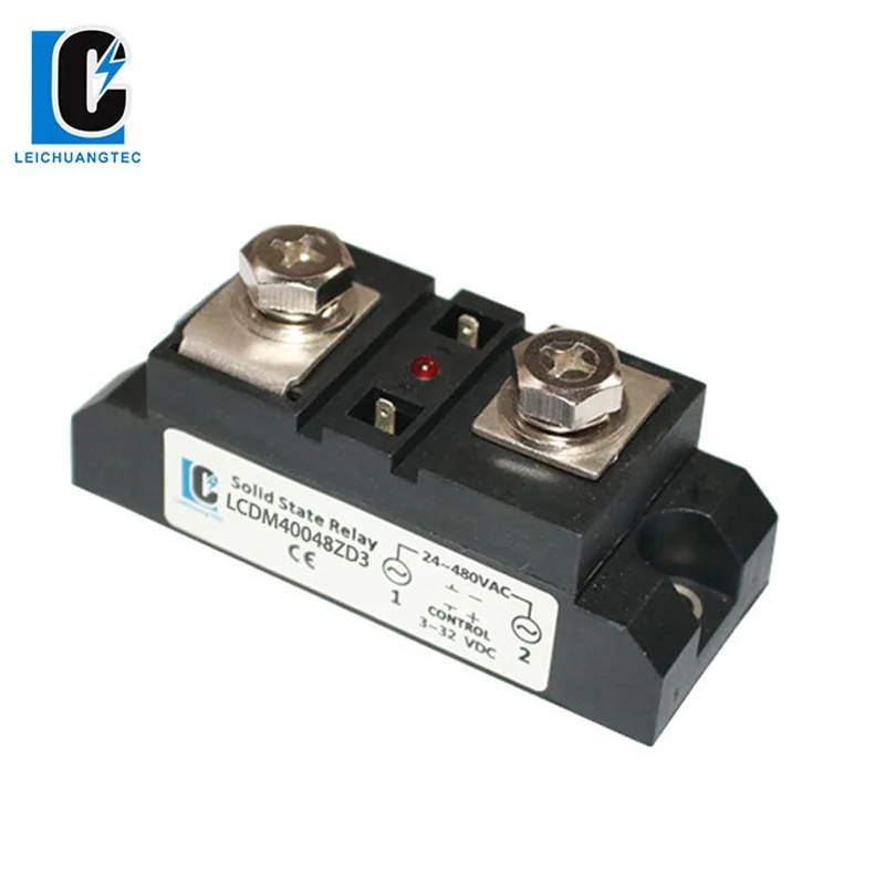 Высокомощное промышленное твердотельное реле постоянного/переменного тока SSR 400A