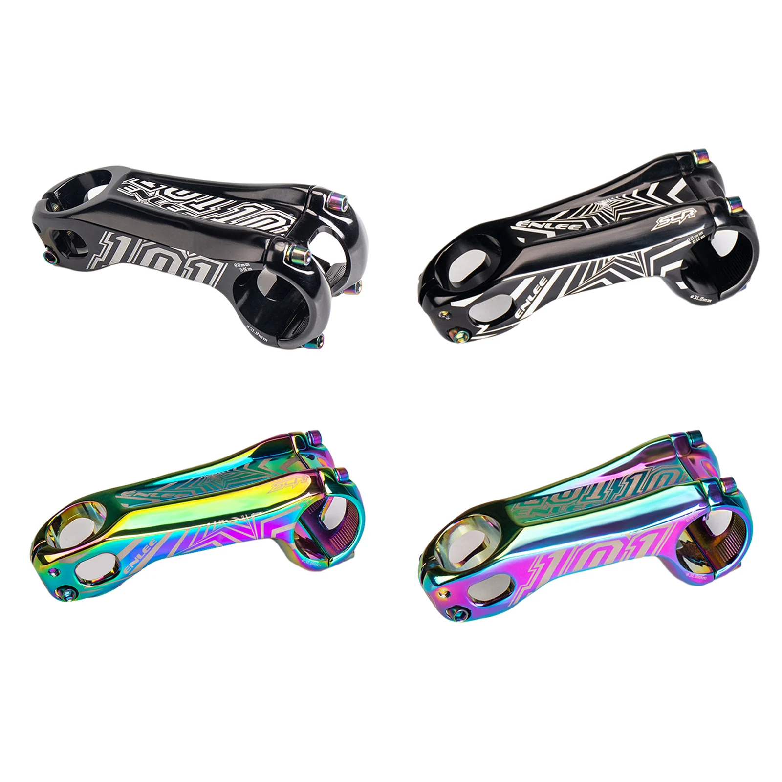 

MTB Stem Mountain Bike Short Most Bicycle Road Bike BMX Cycling (Aluminum