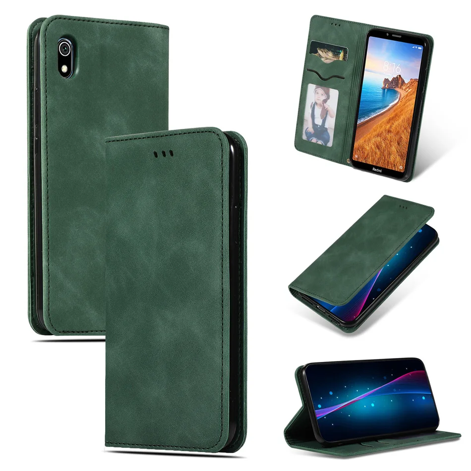 Роскошный Ретро Чехол-кошелек для Xiao mi Red mi 7A 7 K20 Note8 PRO NOTE 7 Note 6 mi 9T Pro откидная крышка mi 9 SE кожаный чехол для мобильного телефона