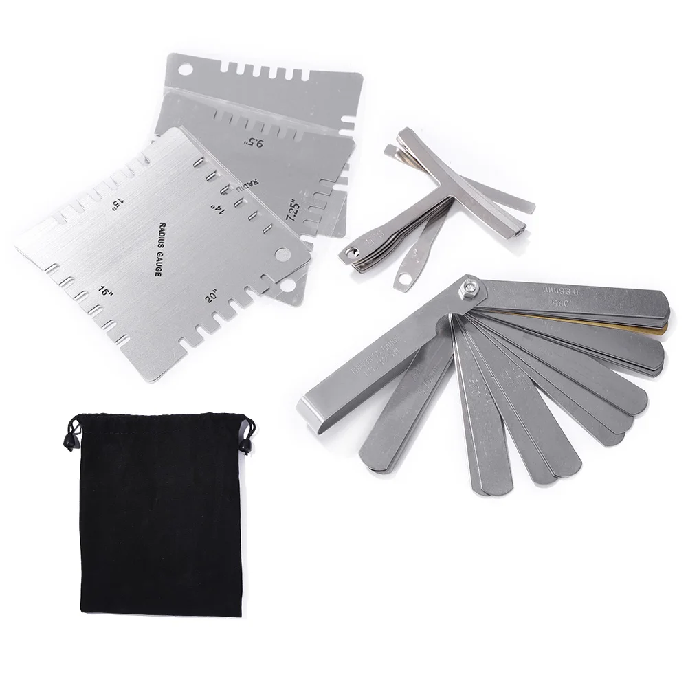 

Гитарная Нижняя струна, радиус, датчики, магнитная линейка действия, зубчатый радиус, щупы, набор для измерения