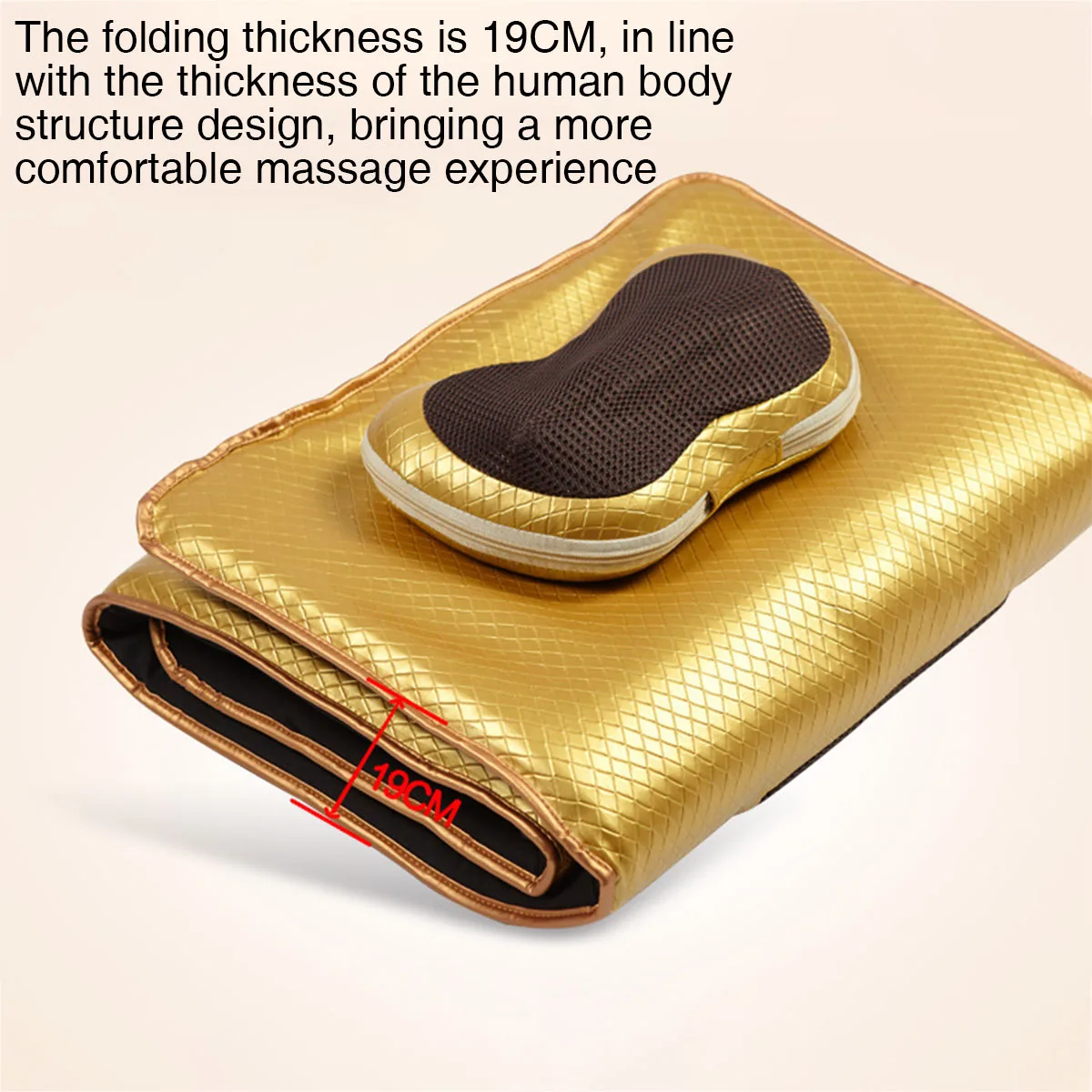 barato Massagem Elétrica De Corpo Inteiro Almofada Aquecimento Infravermelho Vibrador Para Cabeça Pescoço Volta Massageador Cadeira Aliviar A Dor Massagem