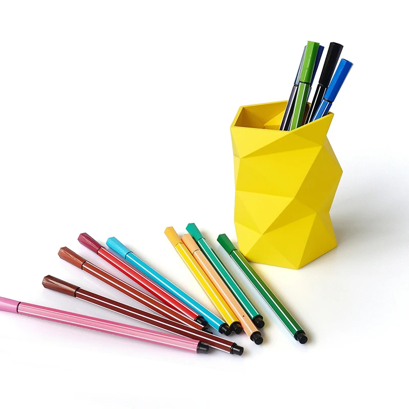 

Creative Silicone Pen Holder Multifunction Stationery Storage Case Simple Home Office Supplies Desktop Container Desk Storage