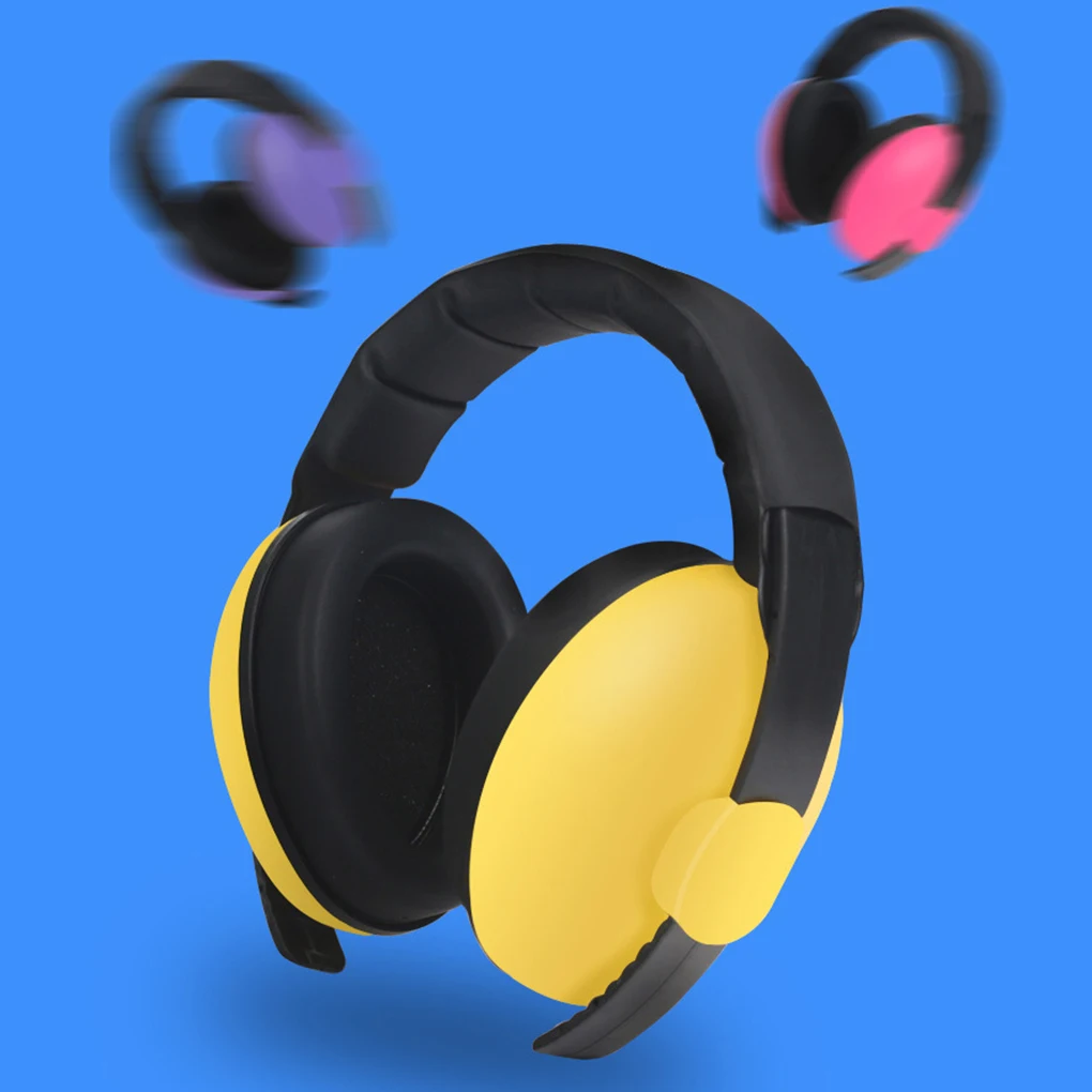 Регулируемые детские наушники Защита слуха для младенцев детей шумоподавление