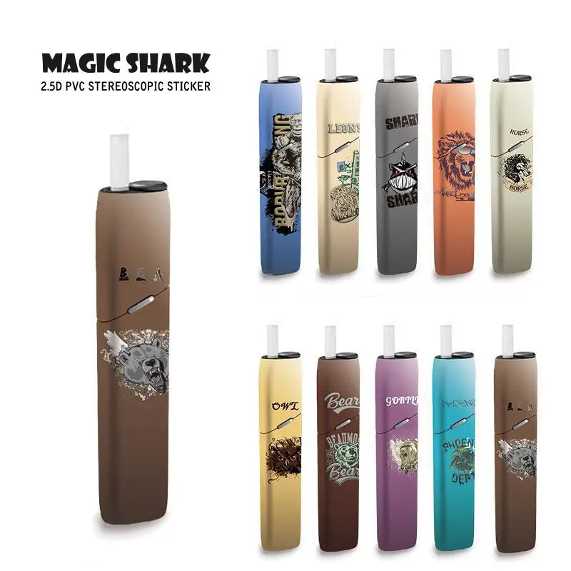 В виде медведя из мультфильма лошадь наклейка со львом для IQOS3 Технология 3 мульти