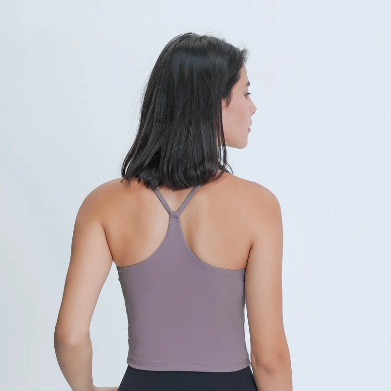 Nepoagym EMOTION Buttery/мягкий женский спортивный Укороченный бюстгальтер с y образным