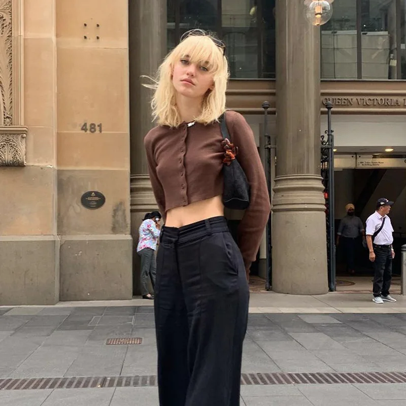 Винтажные топы с бабочками волшебный гранж корсет укороченная одежда Y2k