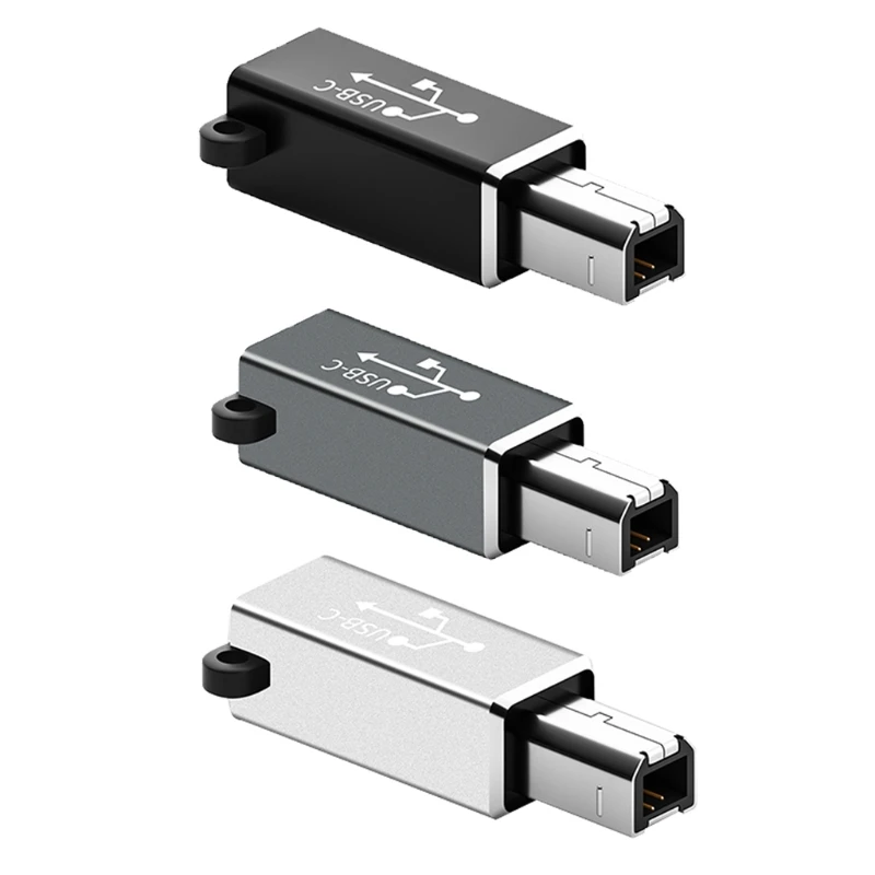 77UA Portable USB C to MIDI Port Type-c Female Durable Compact Simple Use Printer Scanner Adapter Plug and Play | Компьютеры и офис