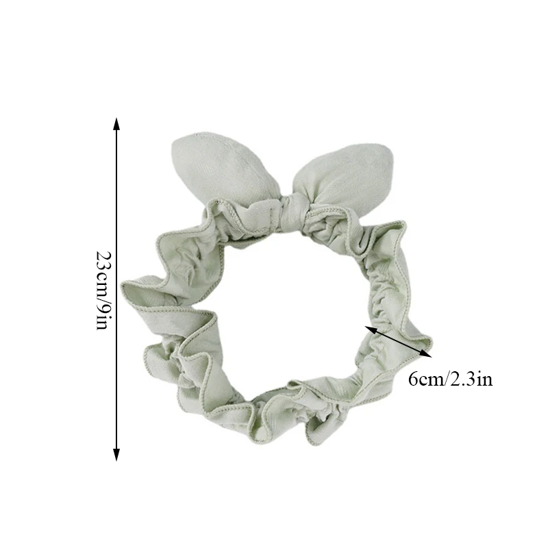 

Big Bow Headbands Candy Color Cute Hair Bands Ladies Lace Face Wash Makeup HairBands Sweet Princess Hair Accessories Headwear