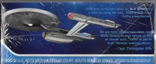Polar Lights Star Treek DISCOVERY USS ENTERPRISE NCC-1701 1/2500 SNAP-IT 971M ST | Игрушки и хобби