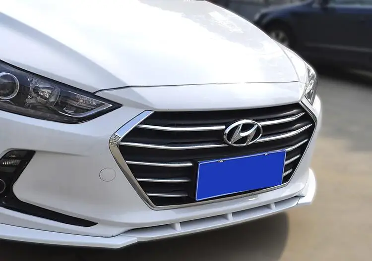 Для Elantra задний спойлер ABS передний бампер диффузор защитные бамперы для Боди