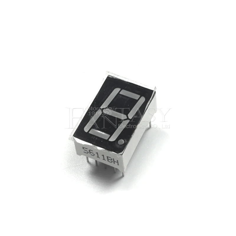 5 шт 7 сегментов 0 56 в общем катоде 1 бит цифровой трубки &quotдюйма 0.56in. Красный