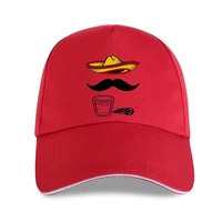 mexican sombrero moustache tequila funny hipster baseball cap mens womens