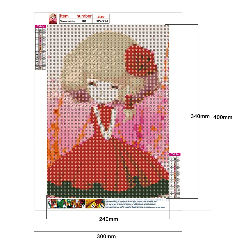 Домашний декор вышивка узор 5D сделай сам полная картина из страз милая анимация