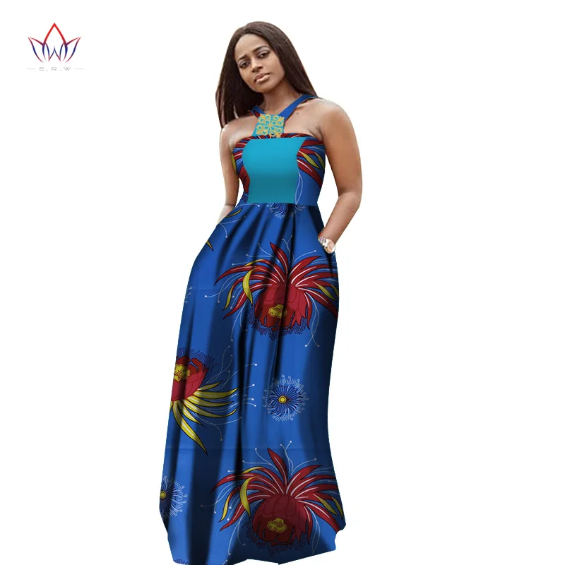 Летние макси платья стиль африканские платья для женщин Vestidos африканская одежда Дашики размера плюс платья для вечеринок WY2740 - Цвет: 11
