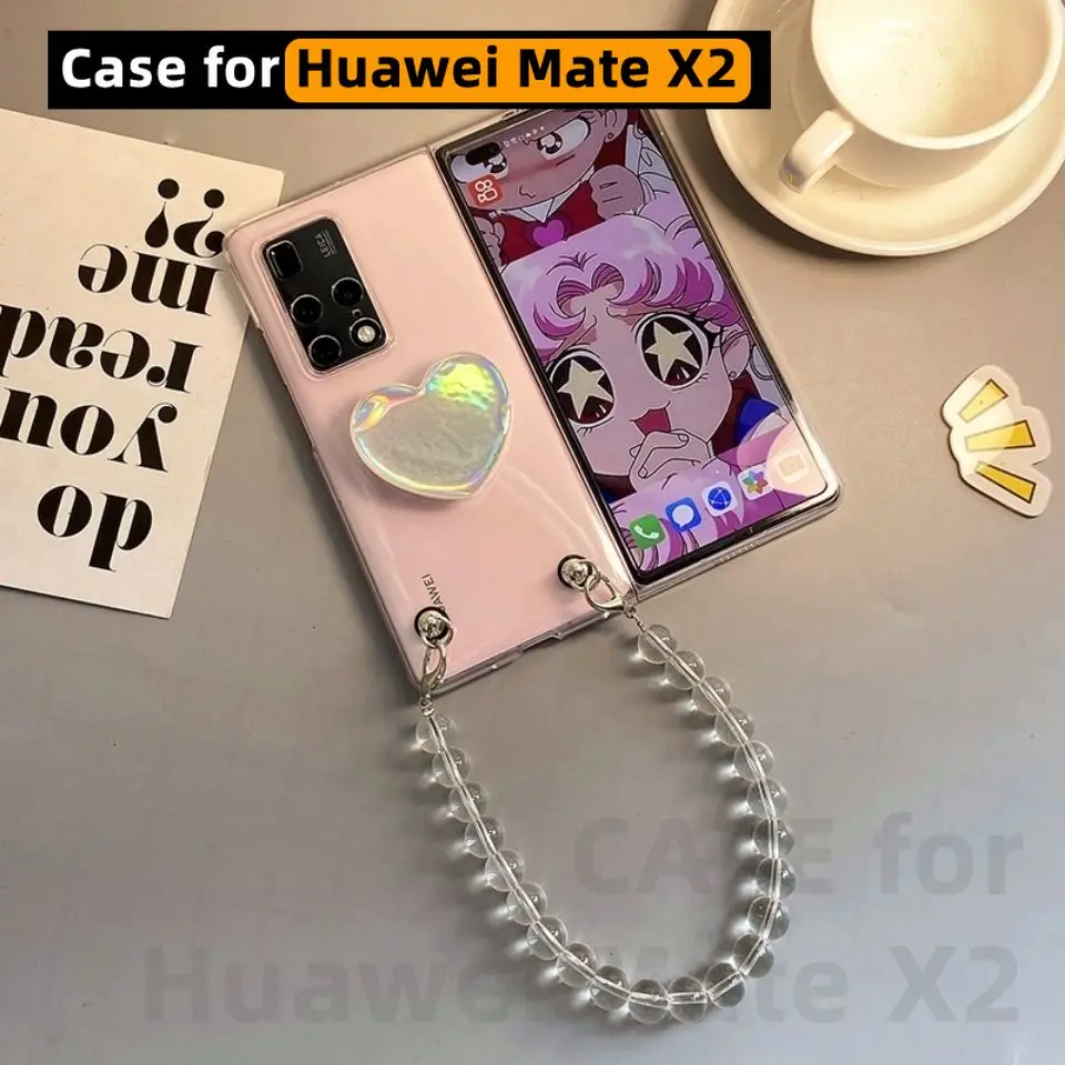 

Чехол для Huawei Mate X2, чехол для девочки, чехол для Huawei Mate X2, Роскошный прозрачный чехол для телефона