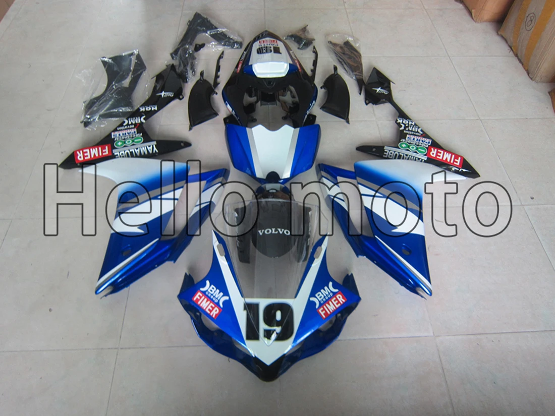 

Подходит для YAMAHA YZF-R1 YZF R1 2007 2008 обтекатель ракушки мотоцикла набор обтекателей кузова ABS Литье под давлением RN19