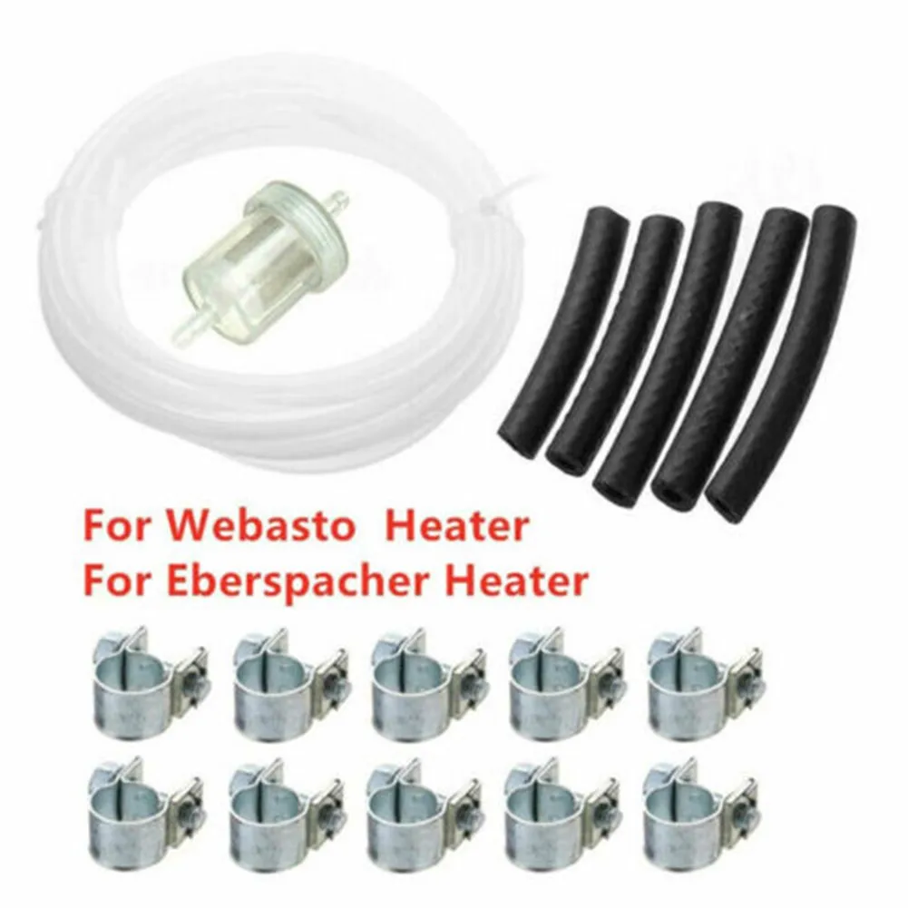 

5M For Webasto Eberspacher Diesel Heater Hose Clamp Filter Pipe Kit Designed Specifically For The Eberspacher/Webasto Heater