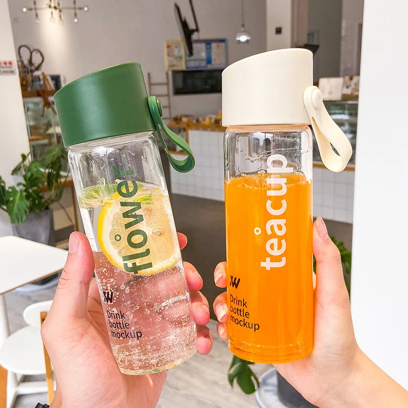 Бутылка для сока с крышкой пара бутылок воды уличная бутылка посуда графин