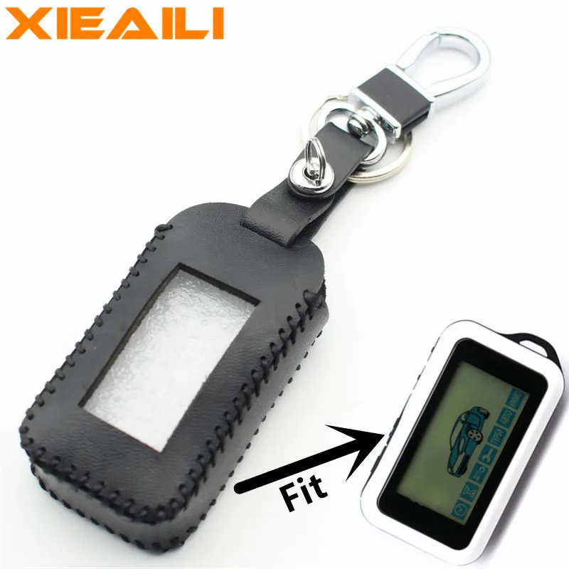 XIEAILI натуральная кожа автомобильный Стильный чехол для ключей StarLine