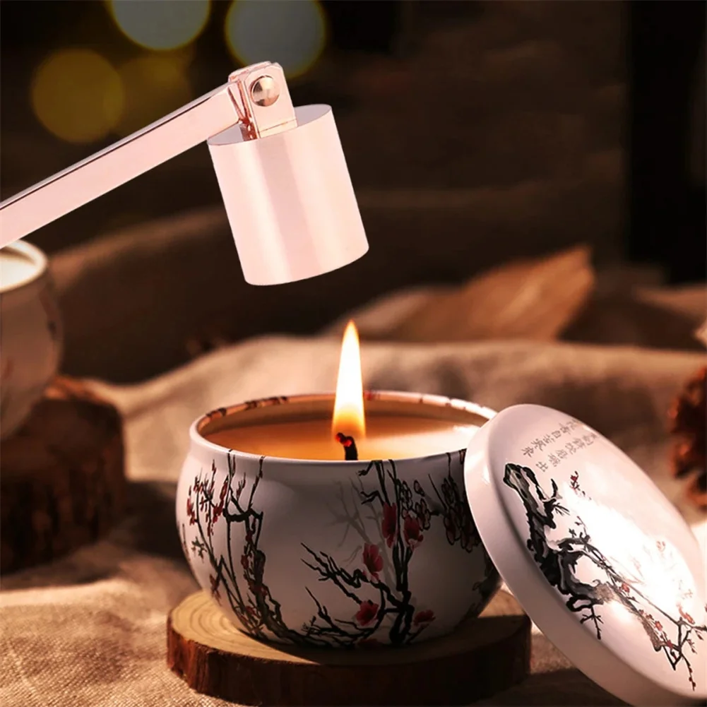 

New Vintage Metal Candle Snuffer Long Handle Banquet Extinguisher Candle Cover Extinguisher Candle Wedding Home Accessories