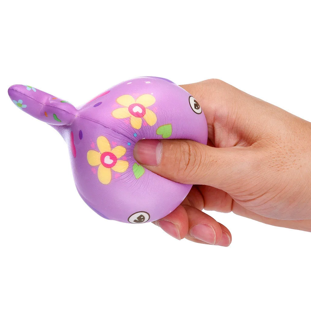 Мультяшный КИТ супер медленно поднимающиеся животные игрушки для детей на день