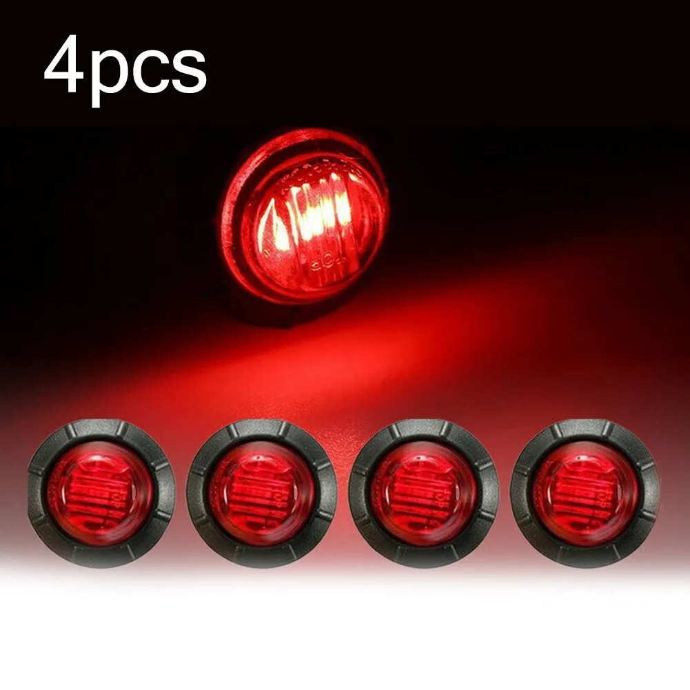 

MARKER LIGHTS Parts RECOVERY POSITION RED SIDE TRAILER 3 LED Accessories