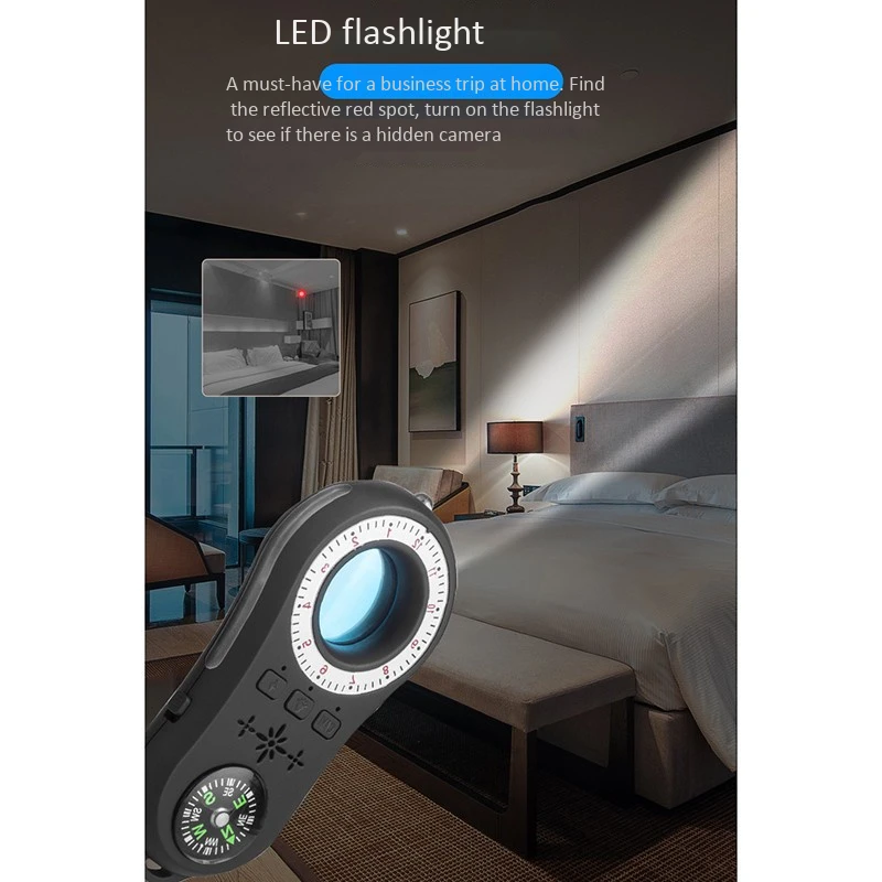 

Detectors, Anti-Candid Infrared Scanners, Highly Sensitive Multifunctional Vibration Alarms, for Hotels, Etc.