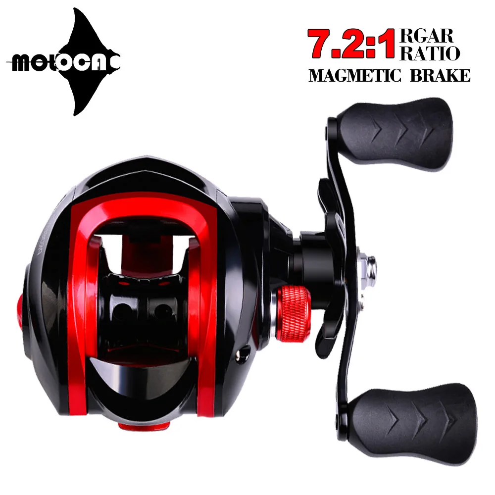 

Casting Reel Carbon Baitcasting Reels Lightweight 7.2:1 Max Drag 10kg Bait Pesca Reesl Fishing Accessoires Pescaria Carretilha