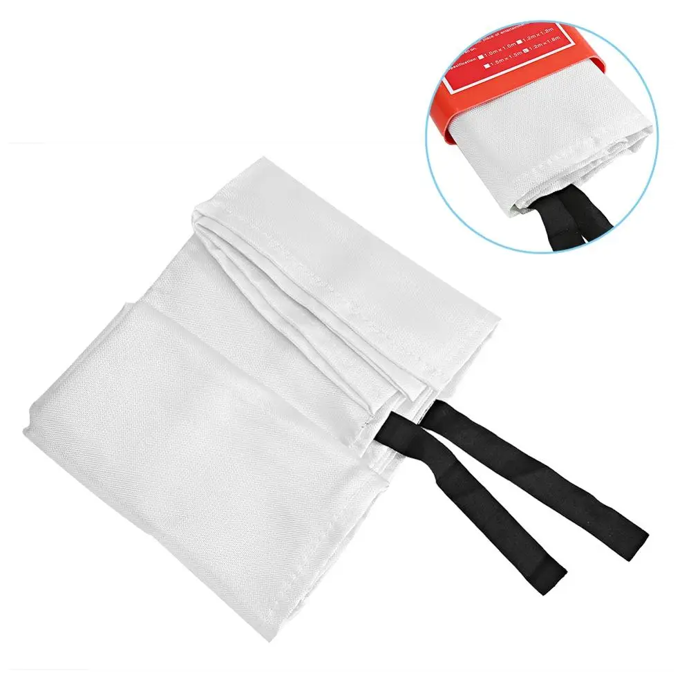 1.8x1.8 Fire Blanket Emergency Flame Retardent Shelter Safety Cover for Kitchen Fireplace | Безопасность и защита